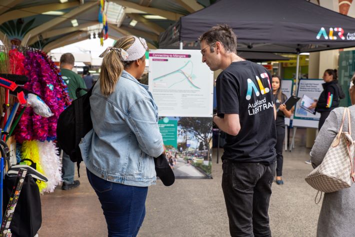 Conversations with the community at Māngere Town Centre -92bca66a-bb21-4d98-a39b-83ec90f0b01f